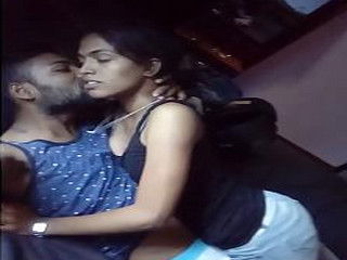 Desi Lover hot smooch with young GF