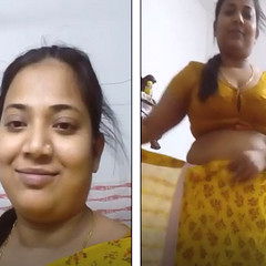 sexy bhabi wearing saree desisip