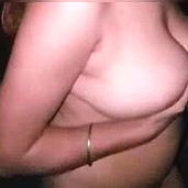 Daring desi wife walks nude, gropes tits on road at night, hubby records